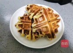 Blackcurrant Waffle Recipe Illustration 16