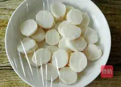 Illustration of how to make bean paste and yam cake 2