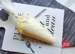 Illustration of how to make liquid cheese tart 7