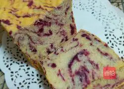 Illustration of how to make purple sweet potato filling 7