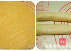 Illustration of how to make egg tarts (skin and liquid) 2