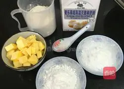 Illustration of how to make butter cookies 1