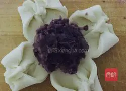 Illustration of how to make bean paste buns 5