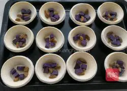 Raisin and Purple Sweet Potato Egg Tart Recipe Illustration 7
