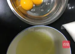 Illustration of how to make chiffon cake 1