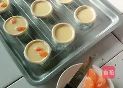 Orange egg tart recipe 6
