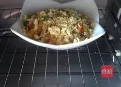 How to make cheese baked rice Illustration 10