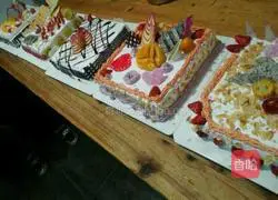 Illustration of homemade chiffon cake 9