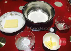 Illustration of making homemade egg tart crust again 1