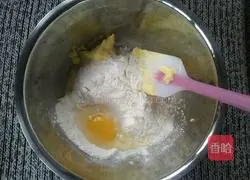 Cranberry Illustration of how to make cookies 3