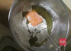 Illustration of how to make biscuits made of sesame and milk 3