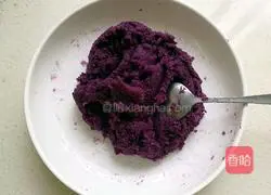 Purple potato cake recipe 4