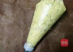 Illustration of how to make green onion cookies 6