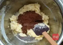 Illustration of how to make cocoa nut cookies 8