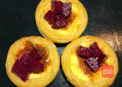 Illustration of how to make super smooth egg tarts 8