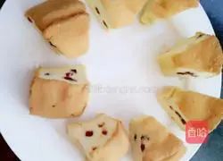 Cranberry Glutinous Rice Chiffon Cake Recipe Illustration 23