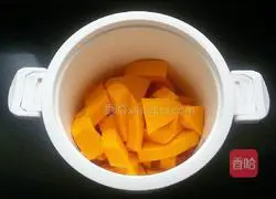 Illustration of how to make pumpkin hair cake 2