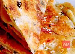 Illustration of making sauce-flavored pancake 13