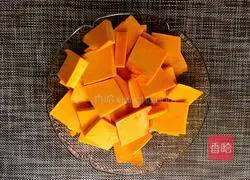 Pumpkin Illustration of how to make cakes 2