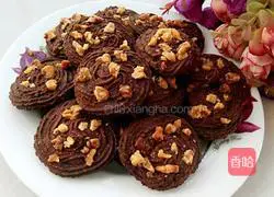 Illustration of how to make cocoa nut cookies 12