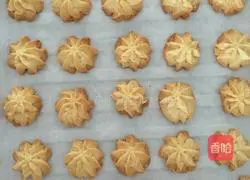Illustration of how to make sesame cookies 10