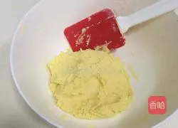 Illustration of how to make meat floss biscuits 7