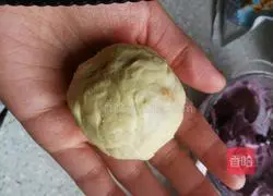 Taro paste, meat floss and egg yolk cake (egg tart) Leather version) Illustration 5