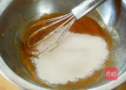 Illustration of how to make pumpkin glutinous rice cake 4