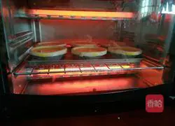 Illustration of how to make cream-free egg tarts for beginners 8