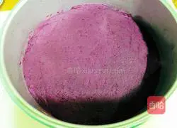 Purple sweet potato yogurt mousse cake recipe 3