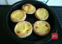 Blueberry Egg Tart Recipe 8