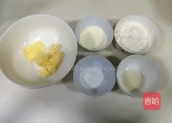 Illustration of how to make butter cookies 1