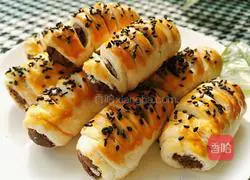 Thousand-layer Crispy Bean Paste Roll Recipe Illustration 21