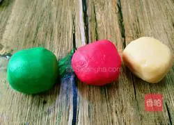  Illustration of how to make colorful cane cookies 11