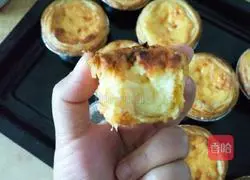 Illustration of how to make random egg tarts 10