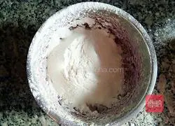 Illustration of how to make butter purple sweet potato cookies 10