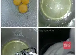 Illustration of how to make marshmallow cake 2