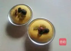 Illustration of how to make egg tart style hair cake 6