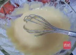 Illustration of how to make chiffon cake 5