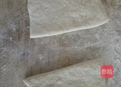 Illustration of how to make bean paste pie 2