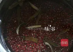 Illustration of how to make tangerine peel red bean paste 4