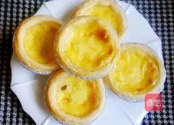 Illustration of how to make Jun's version of egg tart 9