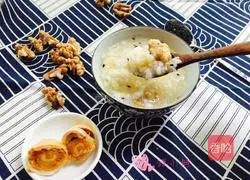 Illustration of how to make sesame and walnut porridge 4