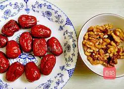 Illustration of how to make dates with walnuts 1