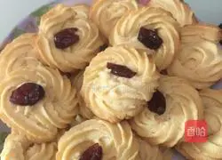 Illustration of how to make butter cheese cookies 8