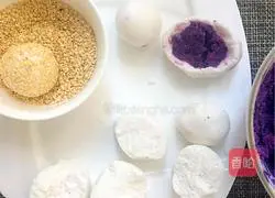 How to make purple sweet potato dumplings Illustration 6