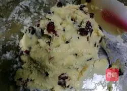 Butter Cranberry Cookies ( Illustrations of how to do it (even baking novices can do it) 7