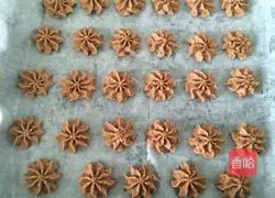 Illustration of how to make cocoa nut cookies 9