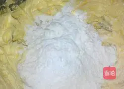 Illustration of how to make cherry blossom cookies 2