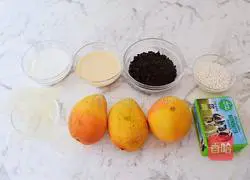 Illustration of how to make nectar mousse cake 1